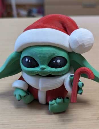 Новогодишни украси, направени на 3D принтер.