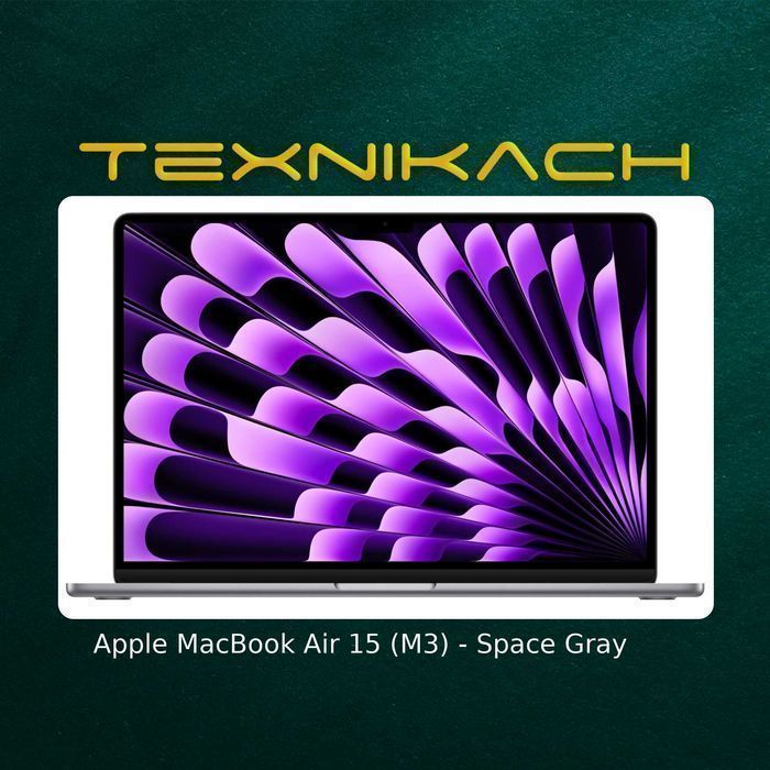 Новый • Apple MacBook Air 15 (M3) • 8/16/24/256 • 8/16/24/512•Доставка
