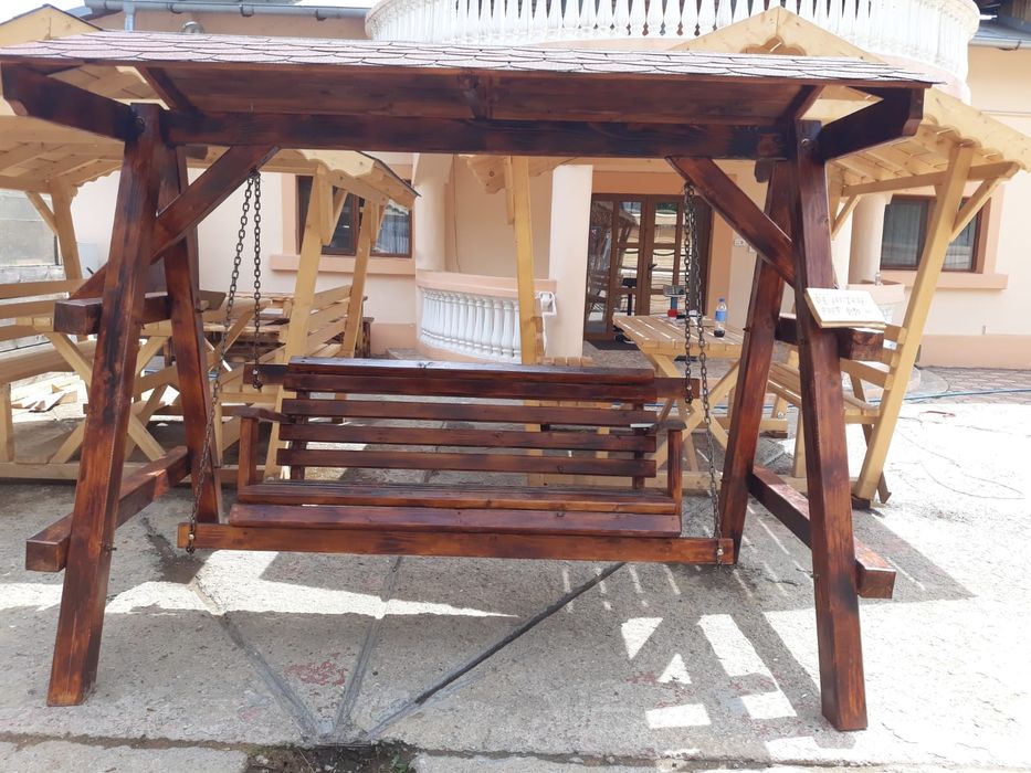 Leagăn lemn masiv