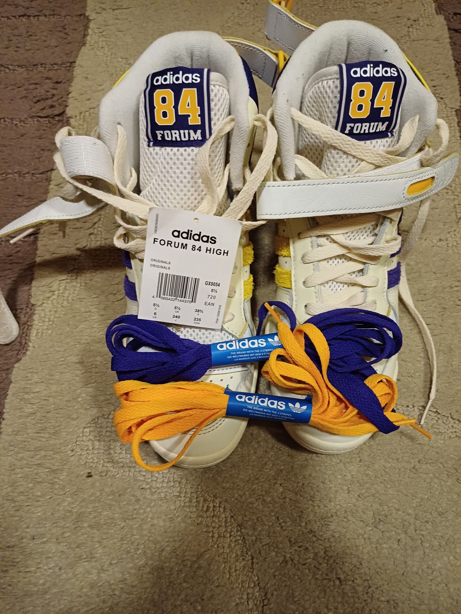 Adidas forum 84 high Lakers