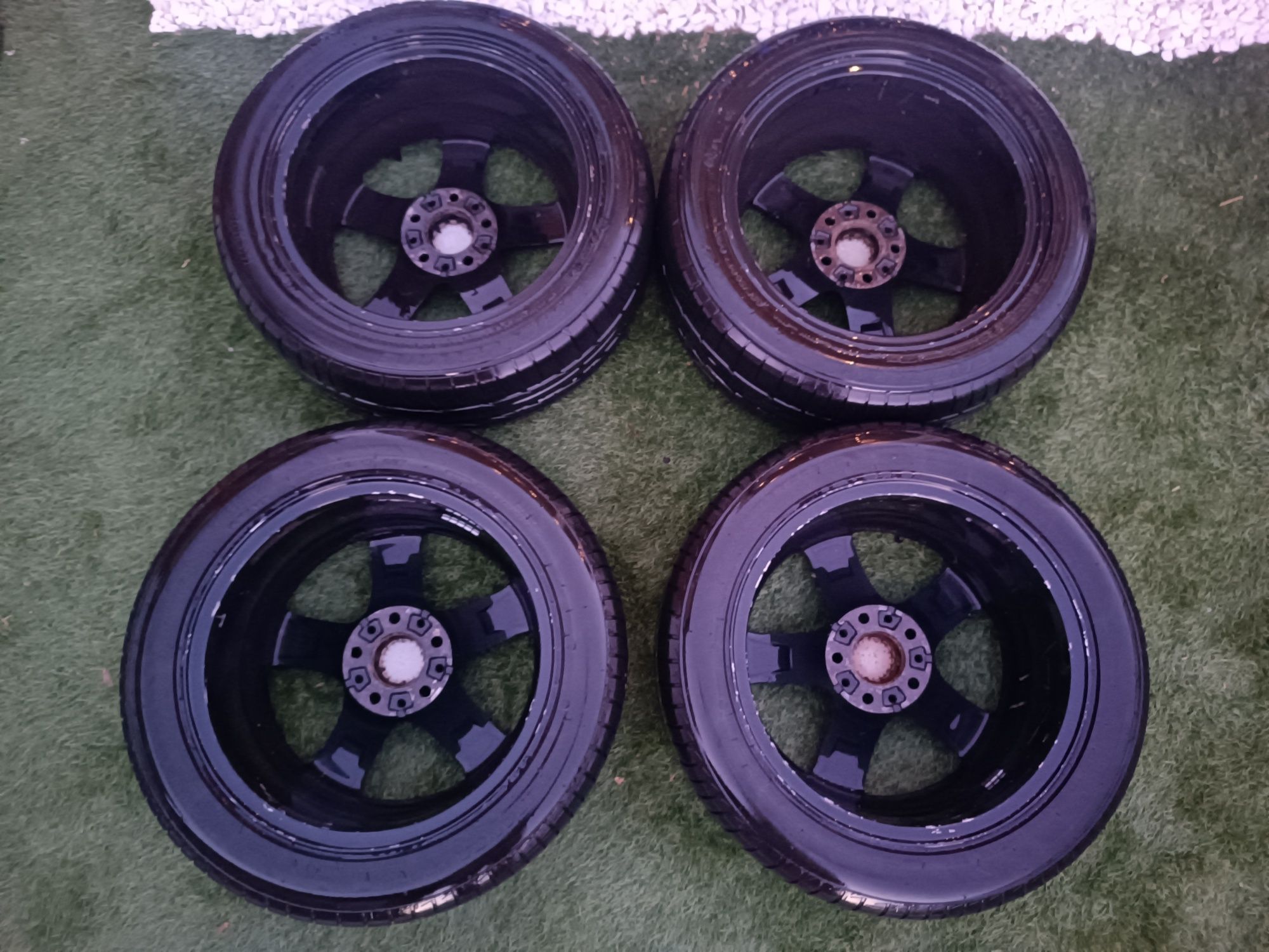 BMW F30 17" Оригинални джанти стил 393 + Runflat Bridgestone DOT 2022