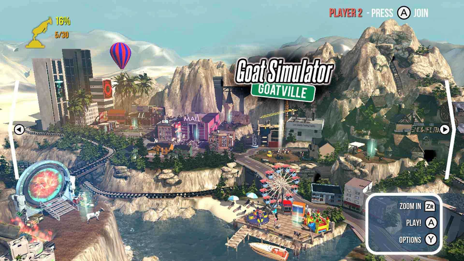 SIGILAT Joc Goat Simulator The GOATY pentru Nintendo Switch