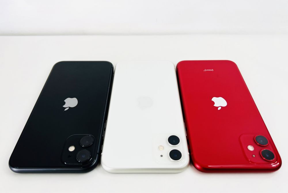 Apple iPhone 11 64GB Red / Black / White Отлични! Гаранция!