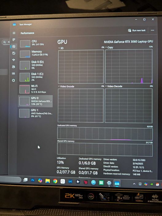 Vand ASUS ROG Strix SCAR 17 - 5800h, RTX 3060, 1tb, 64gb ram la cutie