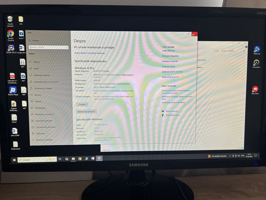 PC myria AMD Ryzen 3