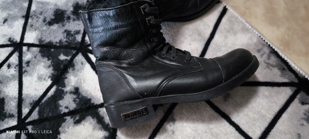 Дамски боти ест.кожа