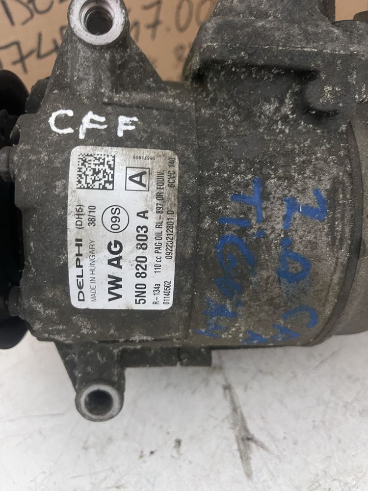 Compresor AC 5N0820803A Vw Tiguan 2.0 CFF Golf 6 1.6CAY 2.0 Passat B7