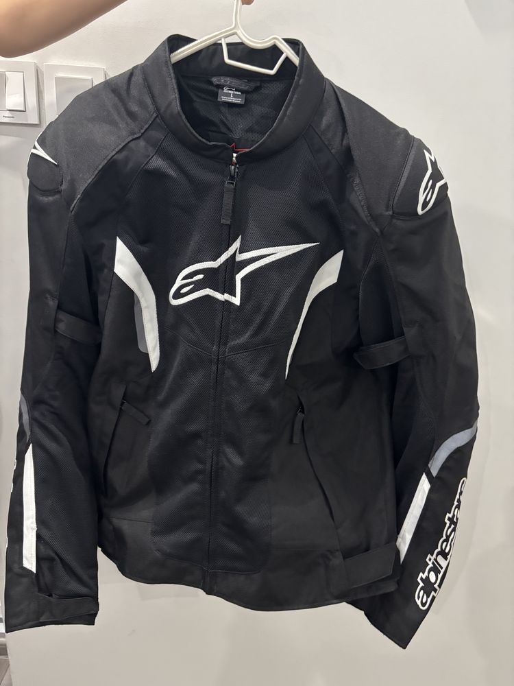 Мото яке Alpinestars AST V2 AIR black/white