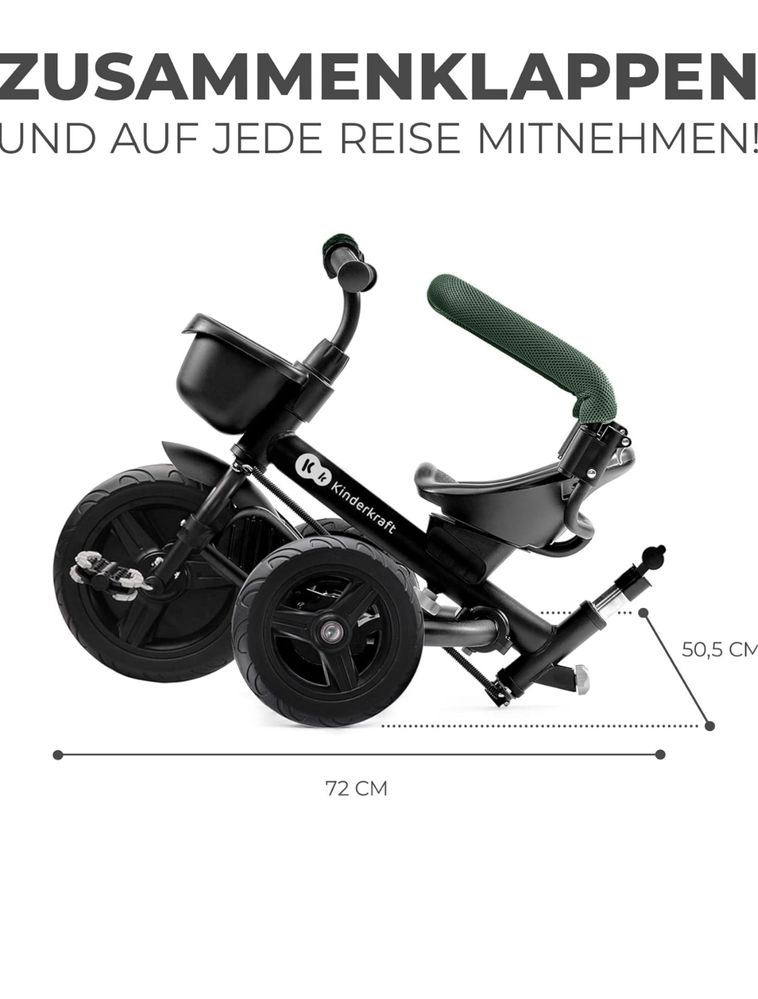 детска триколка Kinderkraft AVEO – като нова