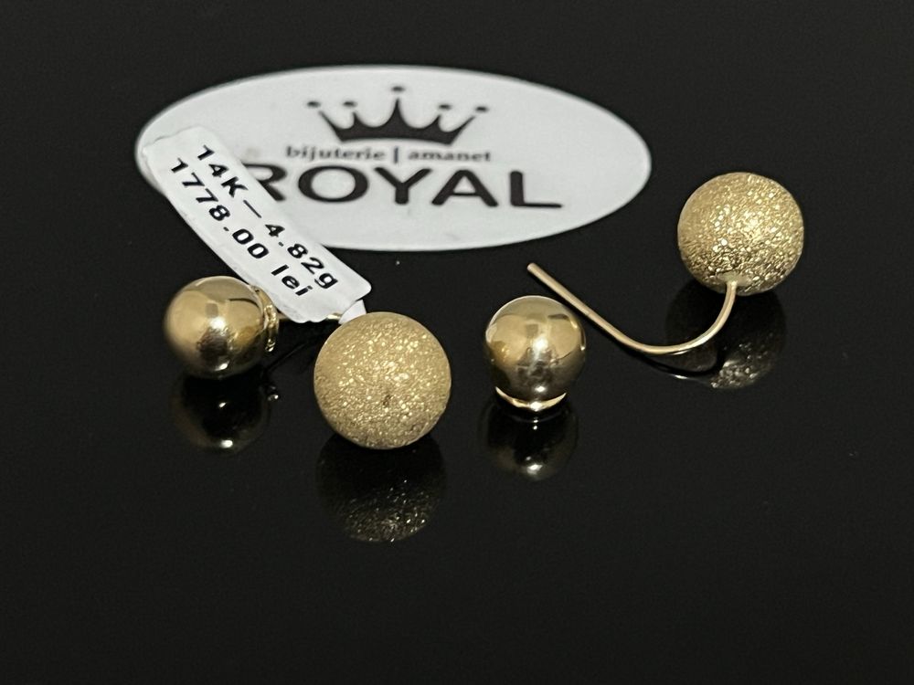 Bijuteria Royal CB : Cercei dama aur 14k 4,82 grame