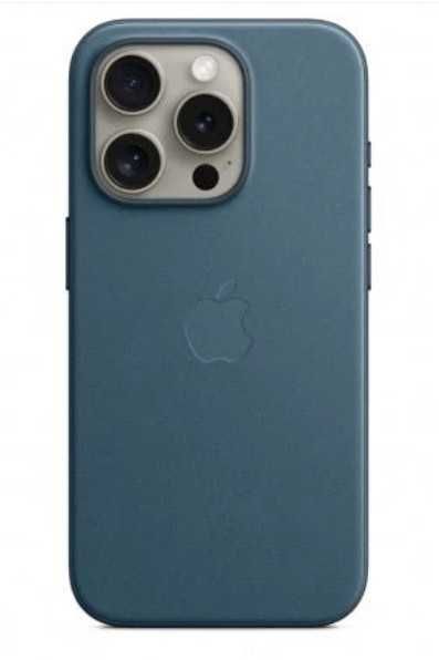 Husă iPhone 15 Pro FineWoven originală Apple – MagSafe, premium