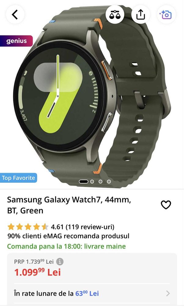 Smartwatch samsung galaxy watch 7