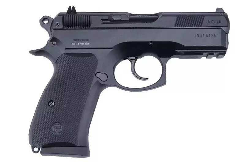 Pistol CZ 75D Compact airsoft 0.5 Joules Green GAS