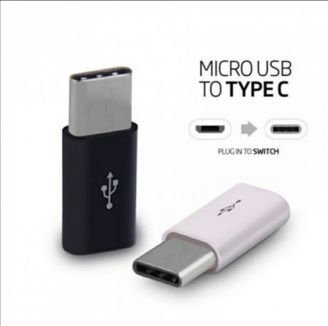 ПРЕХОДНИНИЦИ от Micro USB към Lightning 8 Pin (Apple iPhone) ,Type-C