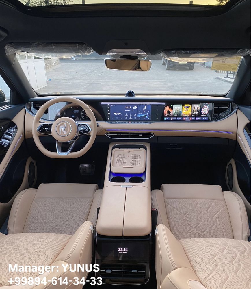 Voyah Free Apollo tech 210KM Gibrid 4RWD Full 2 ta mator 1 yil kafolat