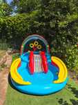 Piscina Copii Intex 2.97x1.93x1.35m cu Tobogan & Fantana