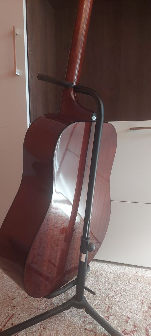 Акустична китара Fender FA-125 SB (bone nut) + чанта, стойка и струни