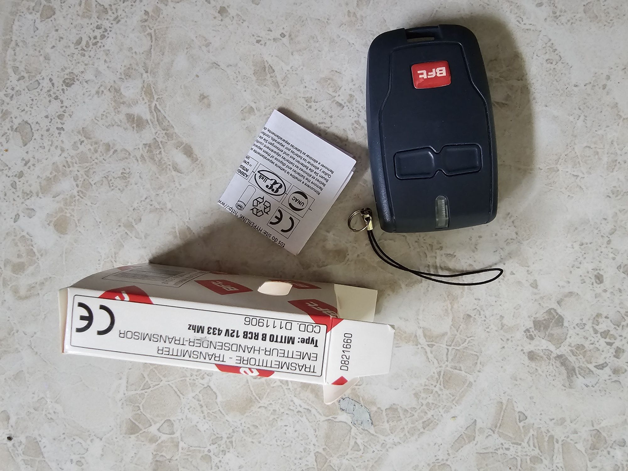 Telecomanda bft sigilata