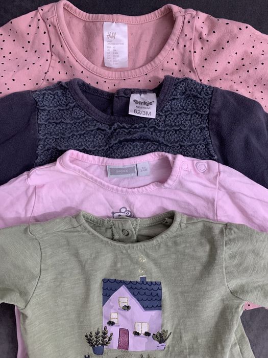 Lot hainite fete marimea 62