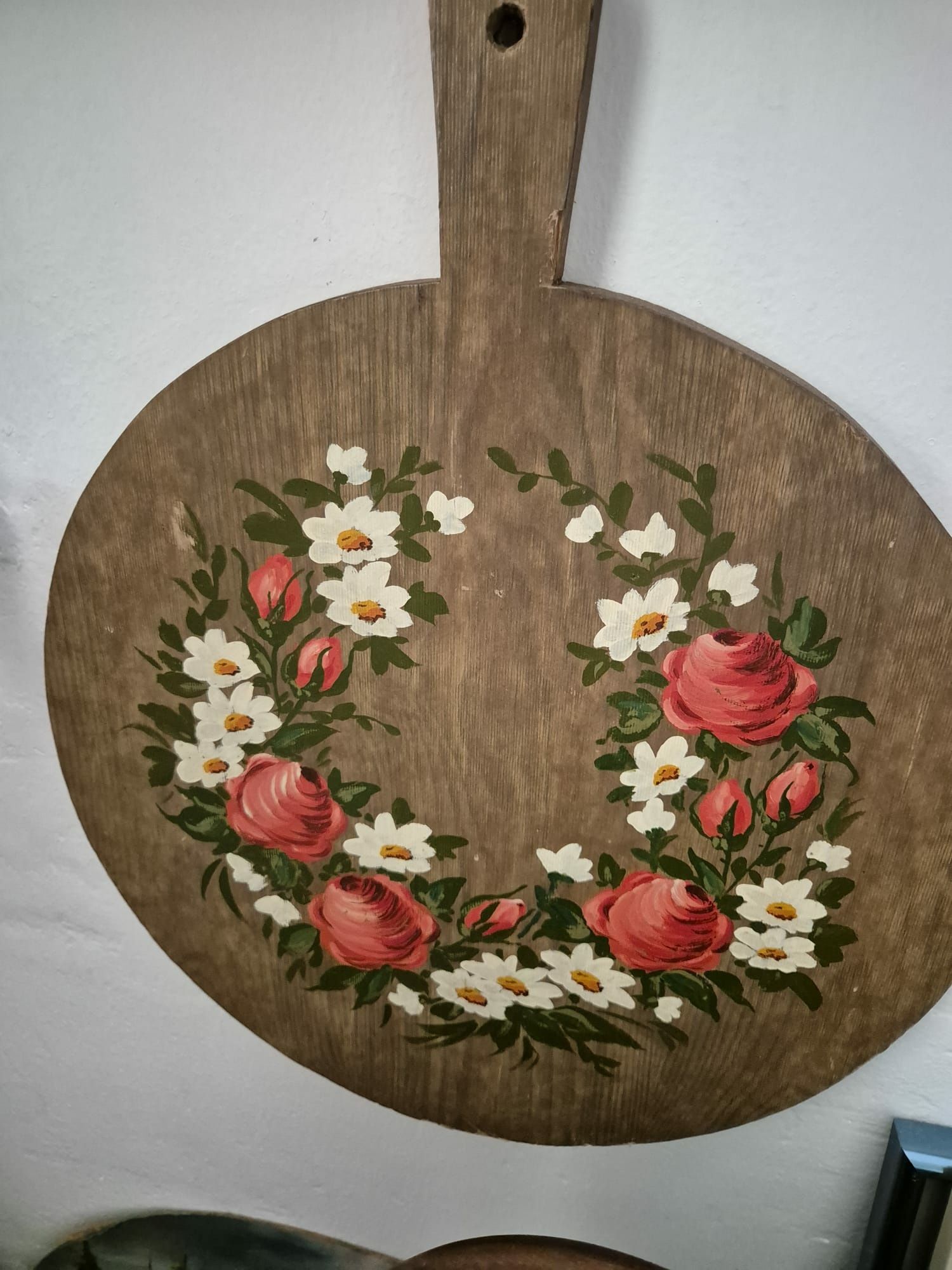 Set de obiecte decorative din lemn.