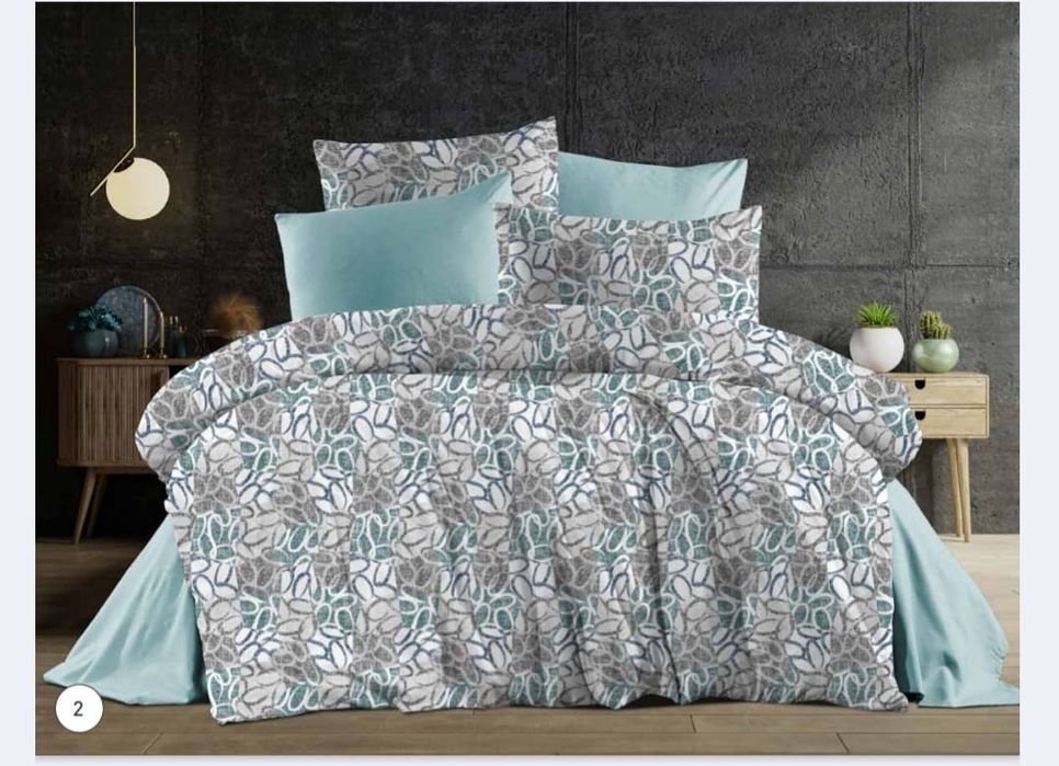 Спални комплекти  100% памук ранфорс  45лв