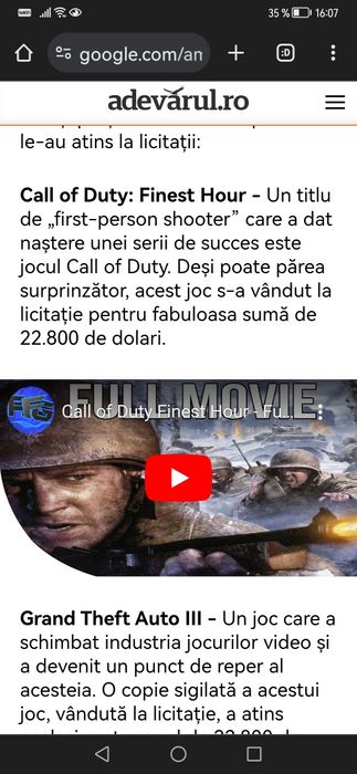 Unicat: Seria Call of Duty PS2 Sigilata