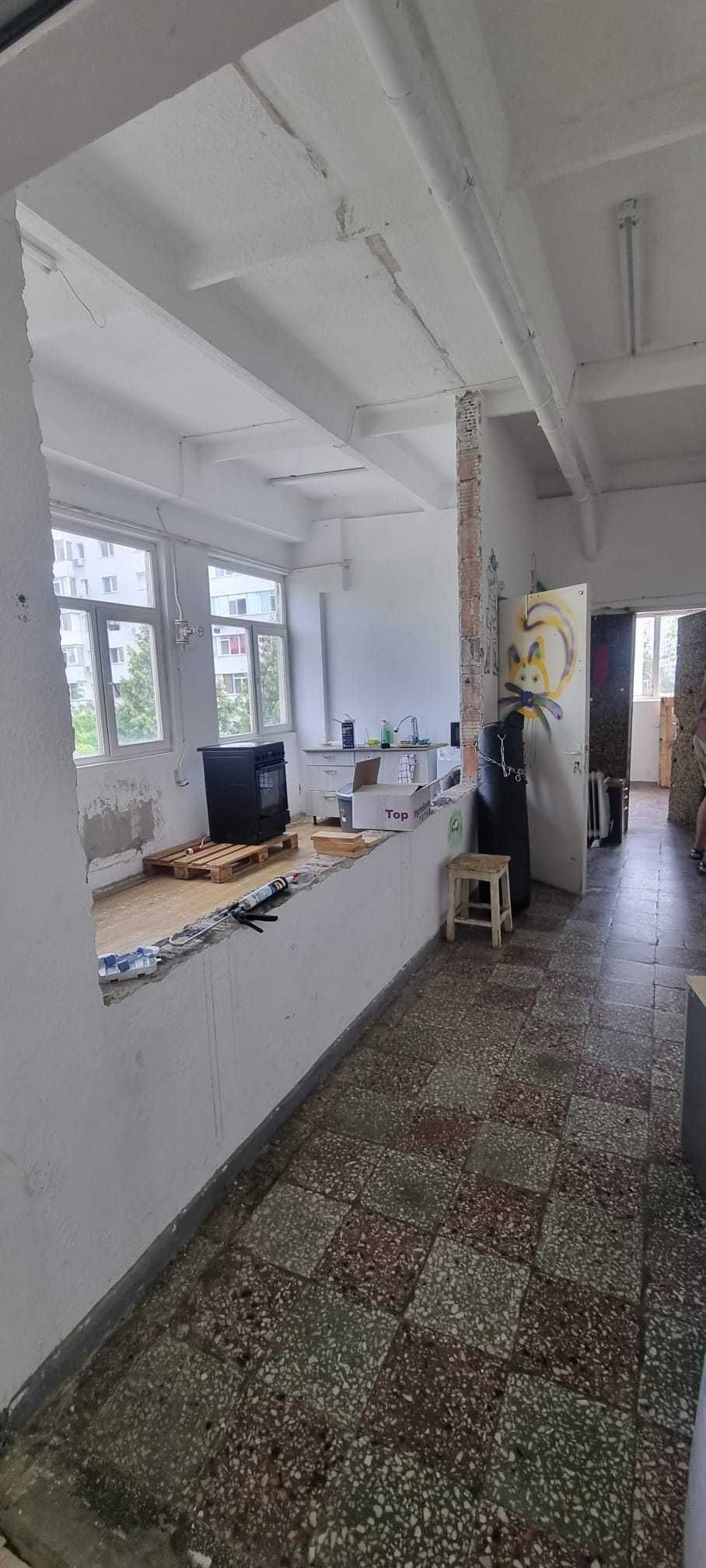 Spatiu 3 Camere 120 mp2 Sector 2 Atelier Productie, Birouri