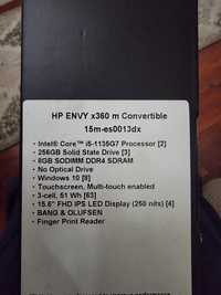 Hp envy c360 свой ноутбук. Перечисление.