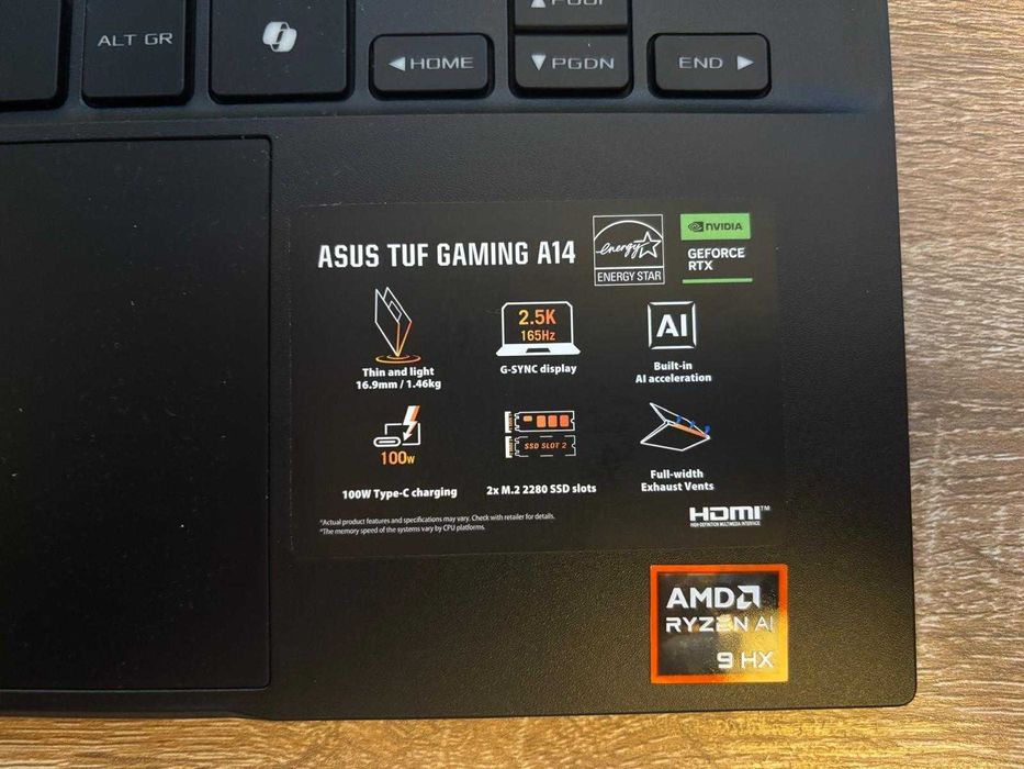 Vand schimb asusTUF Ryzen AI 9 HX370,16GB,1TB,RTX4050 8GB garantie2026