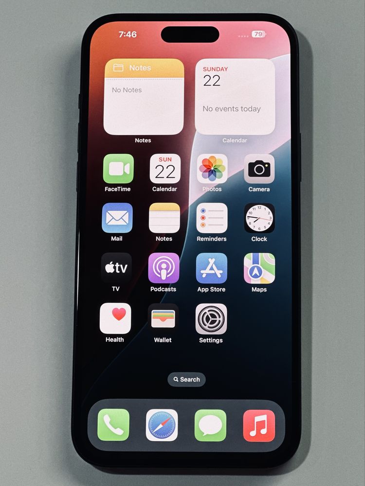 iPhone 15 Plus Black 90% battery