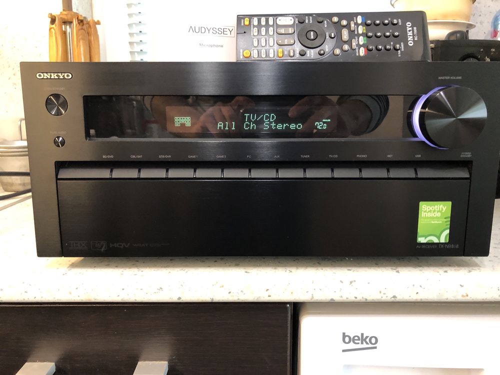 Onkyo TX-NR818 Като нов