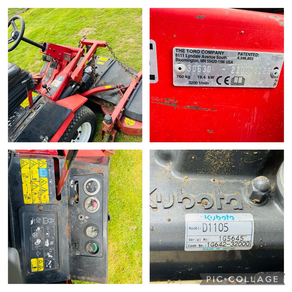 Професионална тракторна косачка  дизел TORO GROUNDSMASTER 328-D