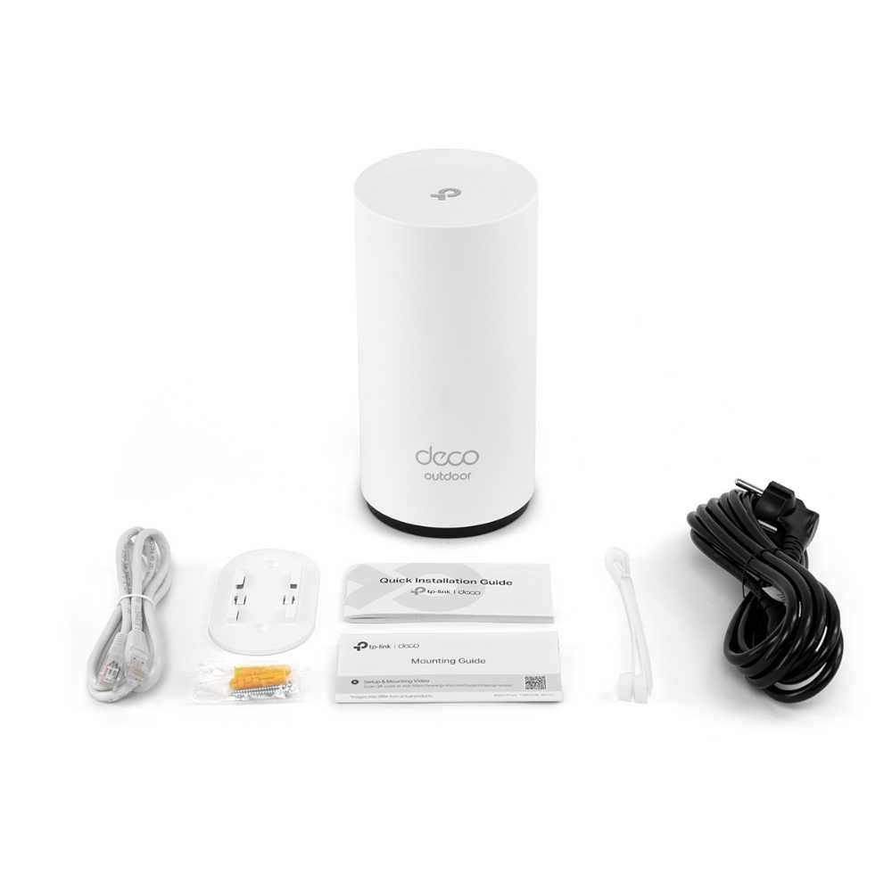 Wi-Fi роутер TP-Link  	Deco X50-Outdoor(1-pack) AX3000 Outdoor/Indoor