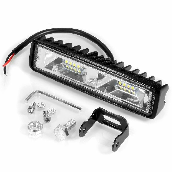 2БР! Диоден халоген, лед халоген, диоден фар за джип, OFFROAD 48 W