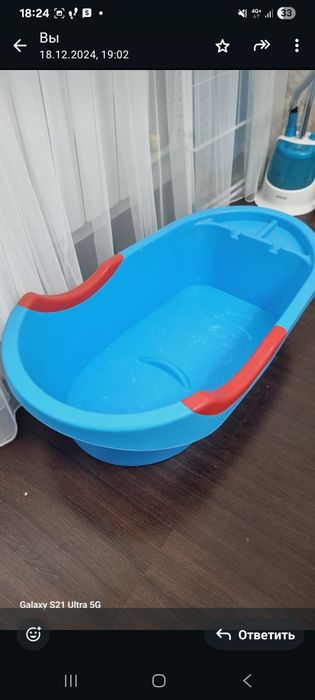 Продам детскую  ванную  горку  и горшок