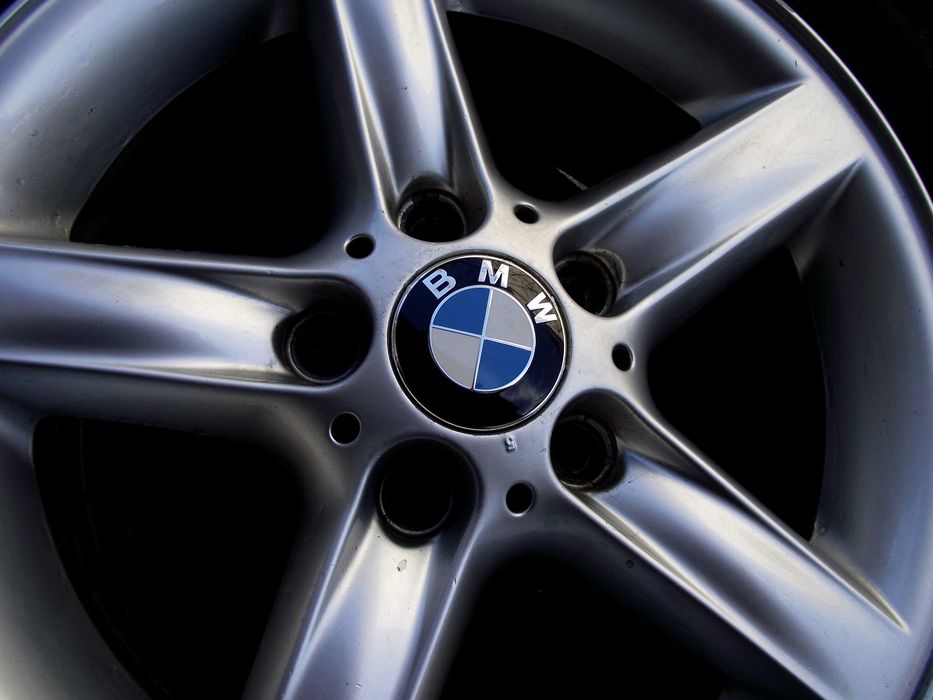 Jante 5x120 R16 ORIG. BMW E87/E46 + Anvelope 205/55/16 VIKING, DOT4923