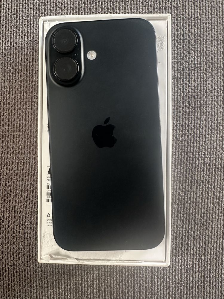 Apple Iphone 16 128gb black