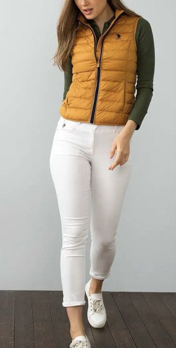 Нов дамски пухен елек,грейка U.S.Polo Assn. размер М