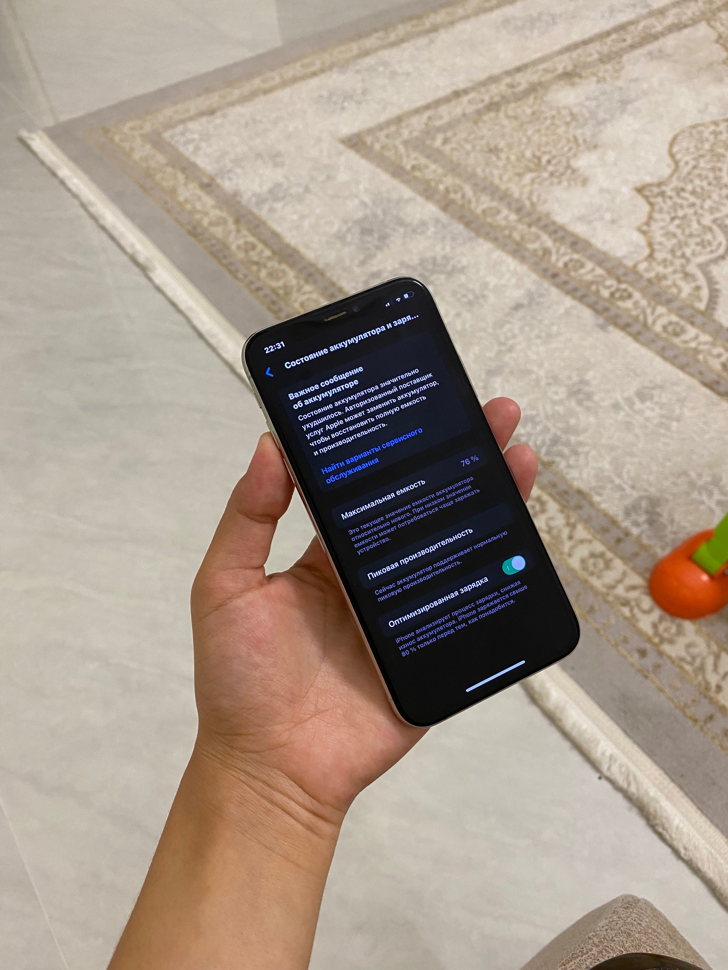 Iphone xs garantiya