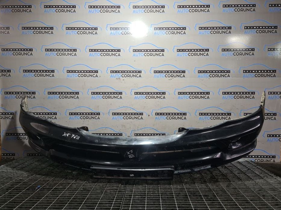 Bara fata BMW X5 E53 Facelift 2003 - 2006 NEGRU (760) model fara spalatoare far