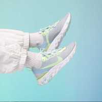 Adidasi ORIGINALI 100% NIKE  React Element 55 "green heart" NR 36