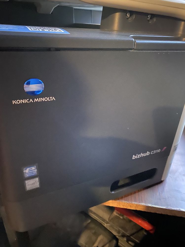 Принтер konica minolta на части