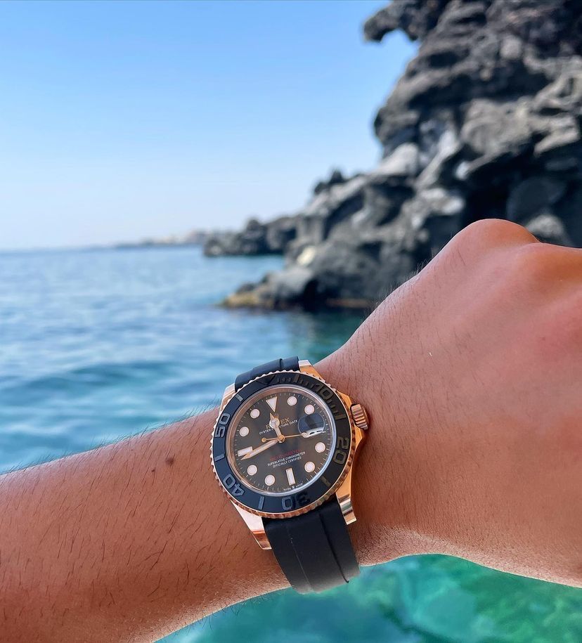 Rolex yacht - master 40 mm rubber