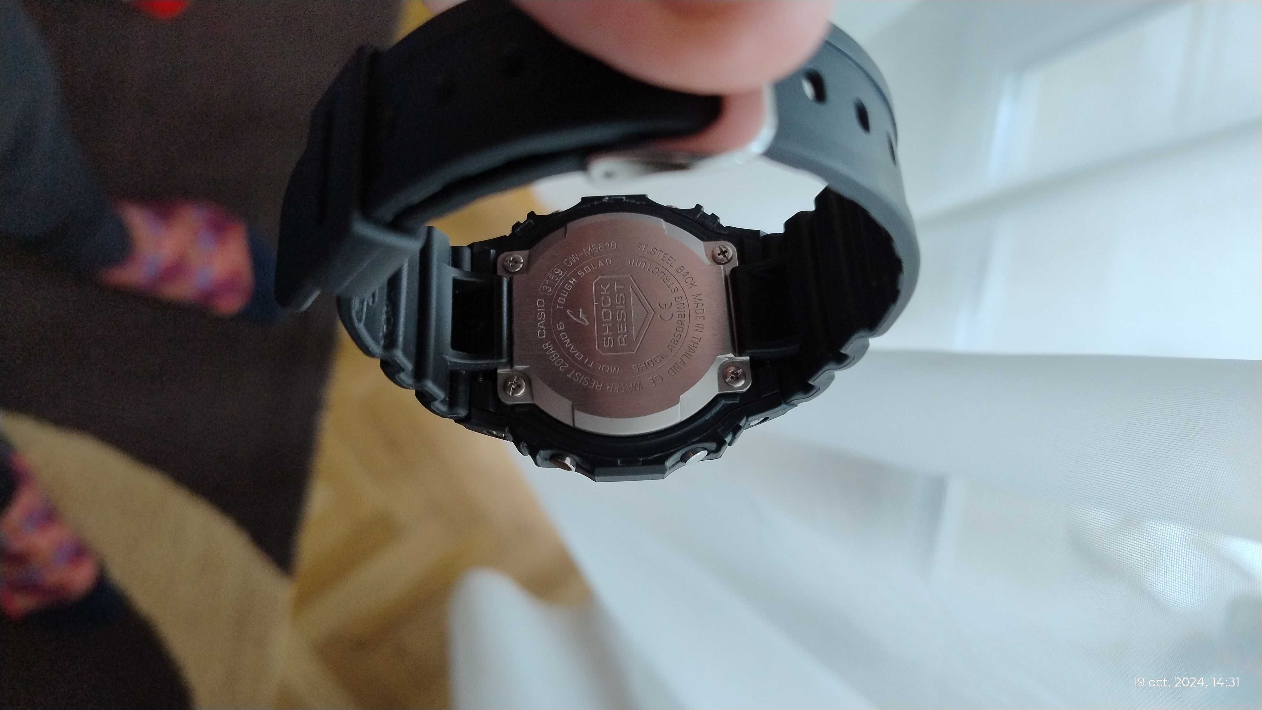 Vând ceas Casio G-SHOCK GW-M5610-1ER solar, Nou, Nepurtat