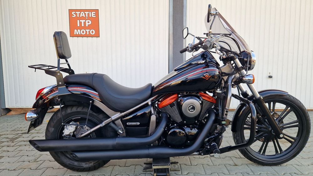 Kawasaki Vulcan Vn 900 Custom 2009 cruiser choper motocicleta  moto