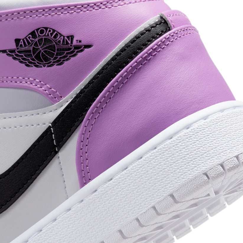 Nike Air Jordan 1 Mid Barely Grape (GS)