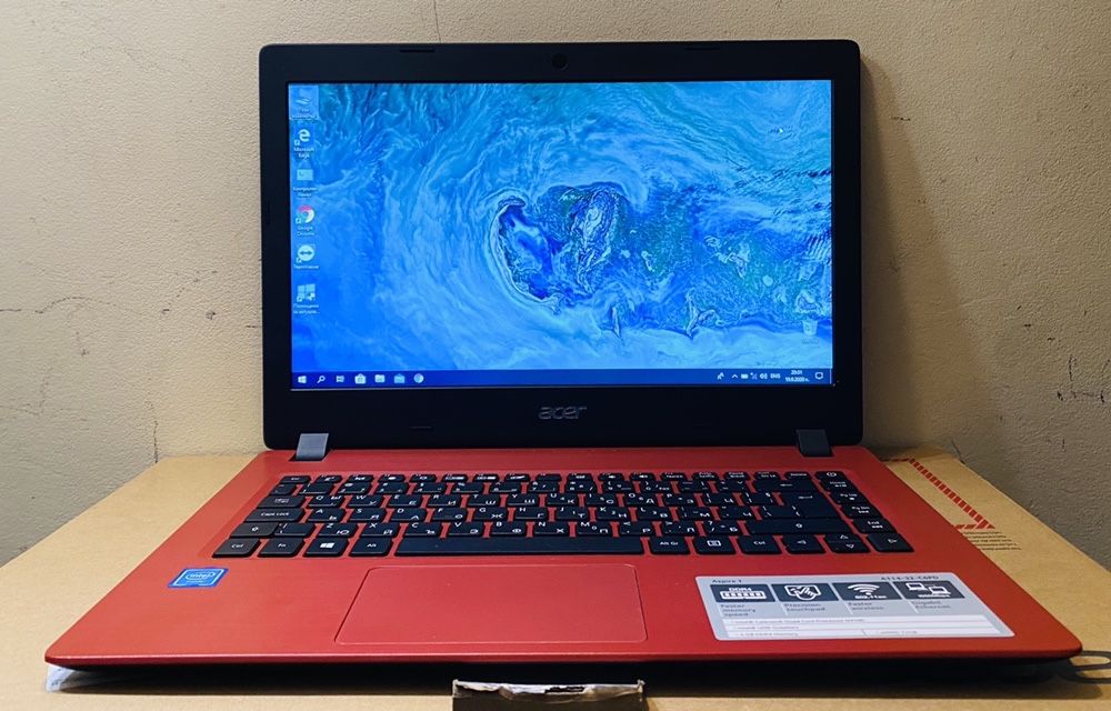 Нетбук ACER Aspire 1 A114-32-C6PD /RED 14.0 “