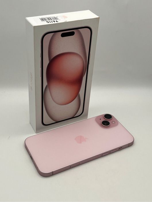 iPhone 15 Plus ,factura eMAG ,256 gb ,neverlocked ,baterie 89%