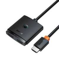 Switch/Двухсторонний HDMI Baseus  2-в-1 4K 60 Гц кабель 1 м