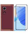 Husa X LEVEL Catifea Interior + Folie Sticla - Huawei Nova 9 9 SE